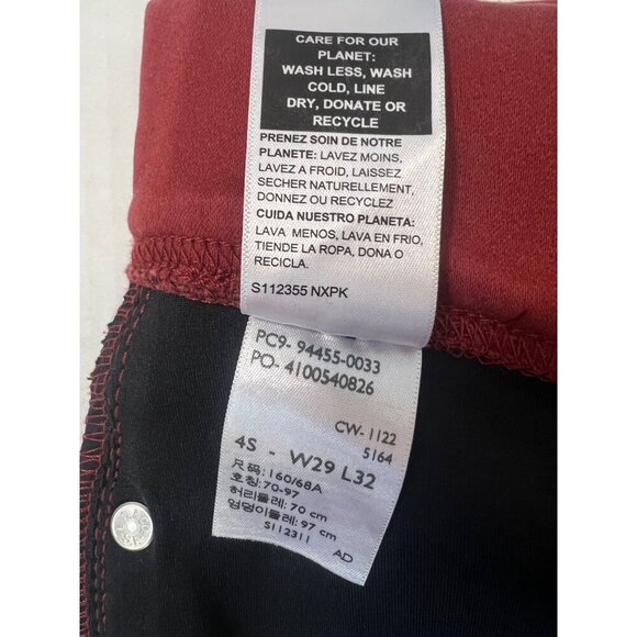 SIGNATURE by LEVI STRAUSS & CO. GOLD WOMENS TOTALLY SHAPING PULL ON SKINNY JEANS - Picture 12 of 16